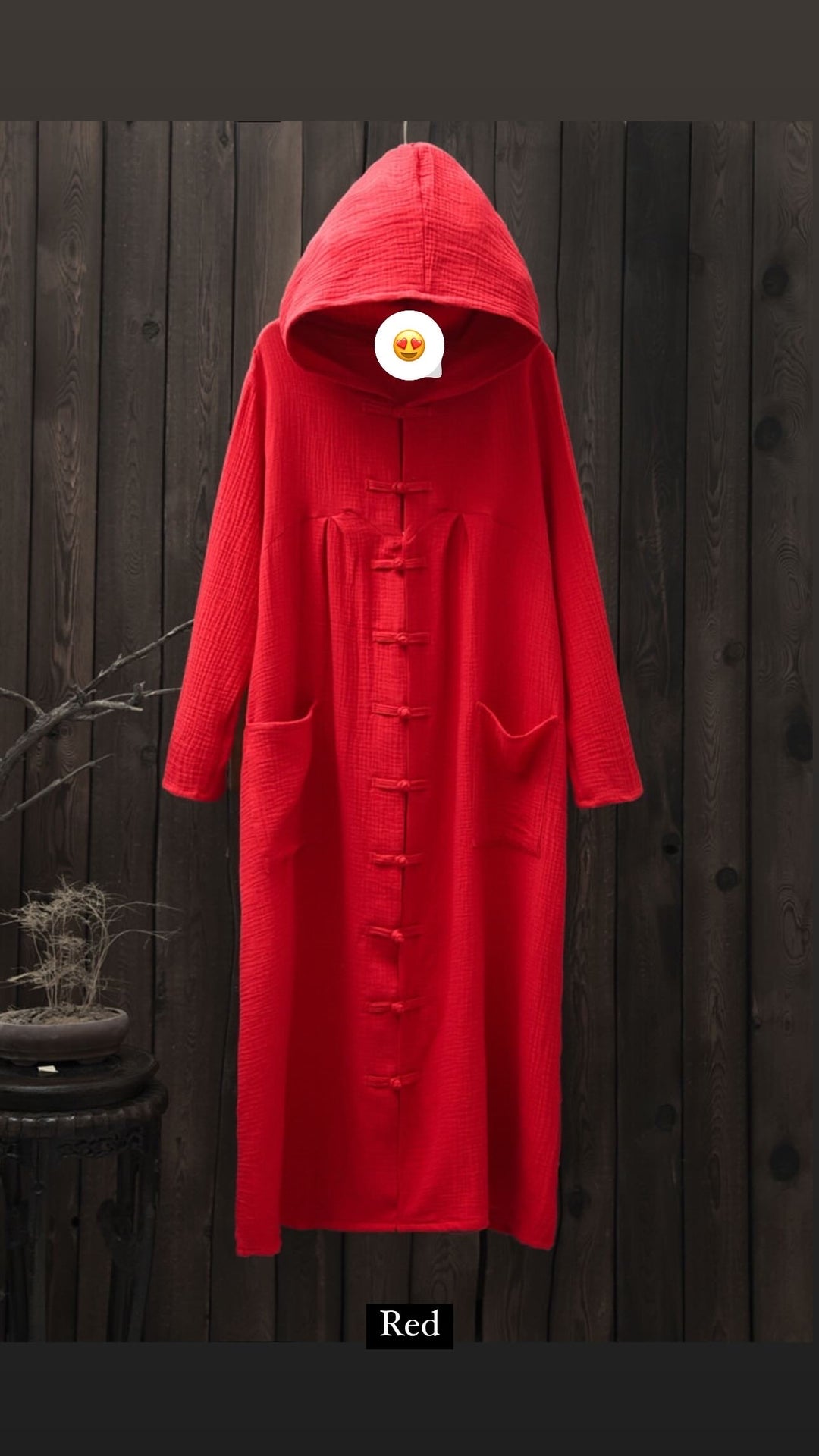 The Dao 道 of Zen Cloak Cape • Robe Coat • With Hood