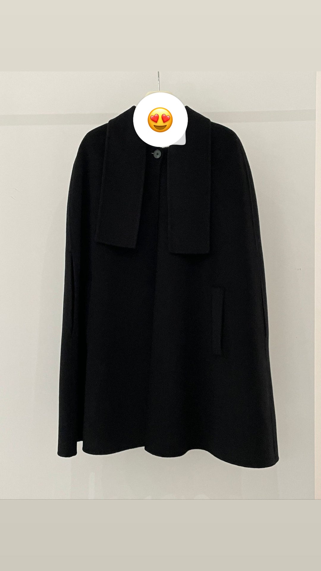 Tao Thermal Tech • Elegant Double Wool Cape • Coat with Scarf • 100% Australian Wool • High Vibrational Frequency