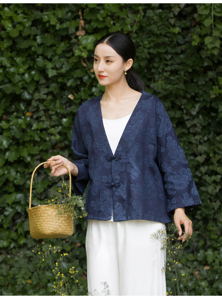 Dao 道 of Zen Floral Kimono • Limited Edition