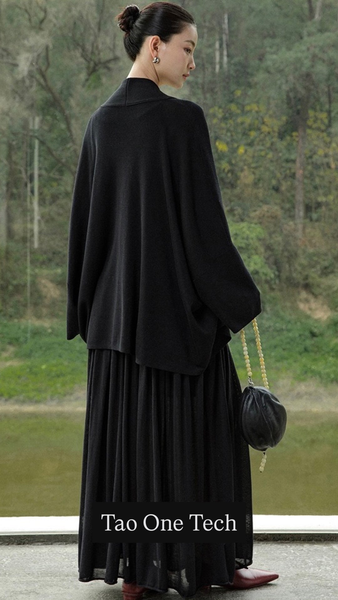Tao One Tech™ • Silky Breeze Cardigan Kimono • Tencel Lyocell