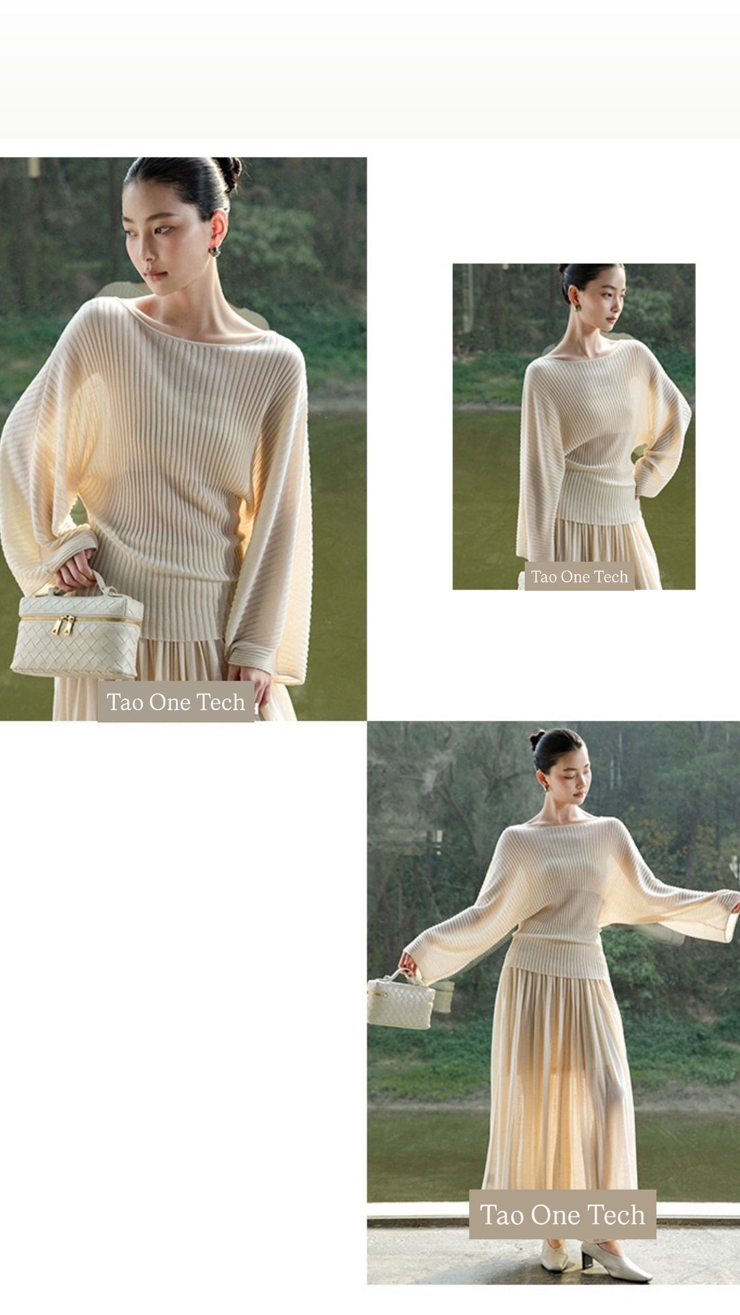 Tao One Tech™ • Silky Breeze Knit Cover Top • Tencel Lyocell