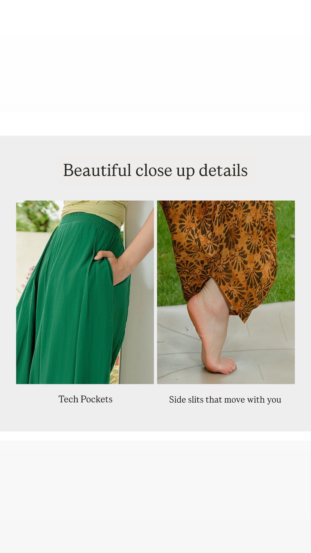 Tao One Tech™ • Free-Flow Lantern Yoga Pants • Tech Pockets • Cotton • Sizes S-XXL