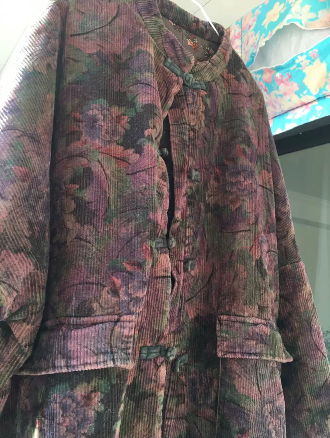 Tao Triple Tech™ • Floral Corduroy Triple Quilt Parka • Tech Pockets • Cotton