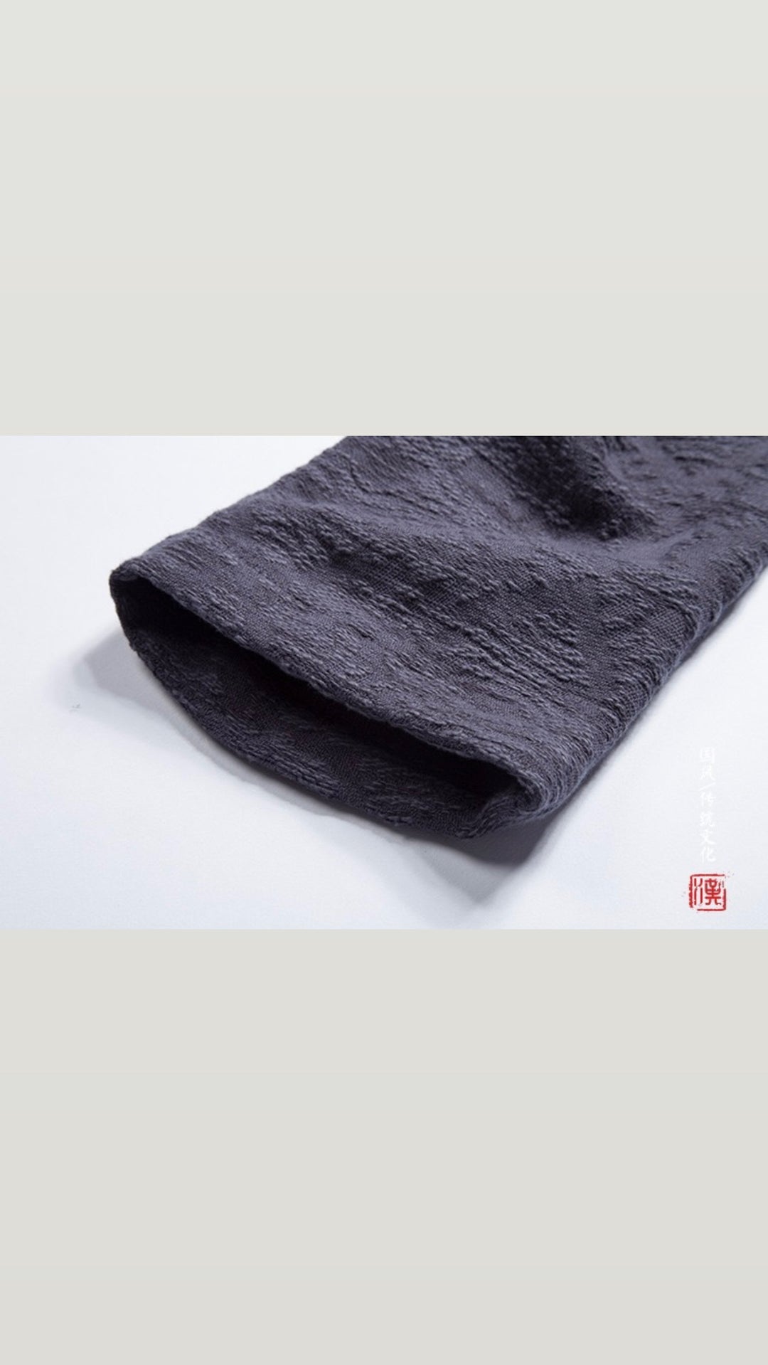 Tao One Tech™ • Yin–Yang Jacquard Coat • All-Season Cardigan Jacket • Tech Pockets • Gender Neutral • Cotton Linen