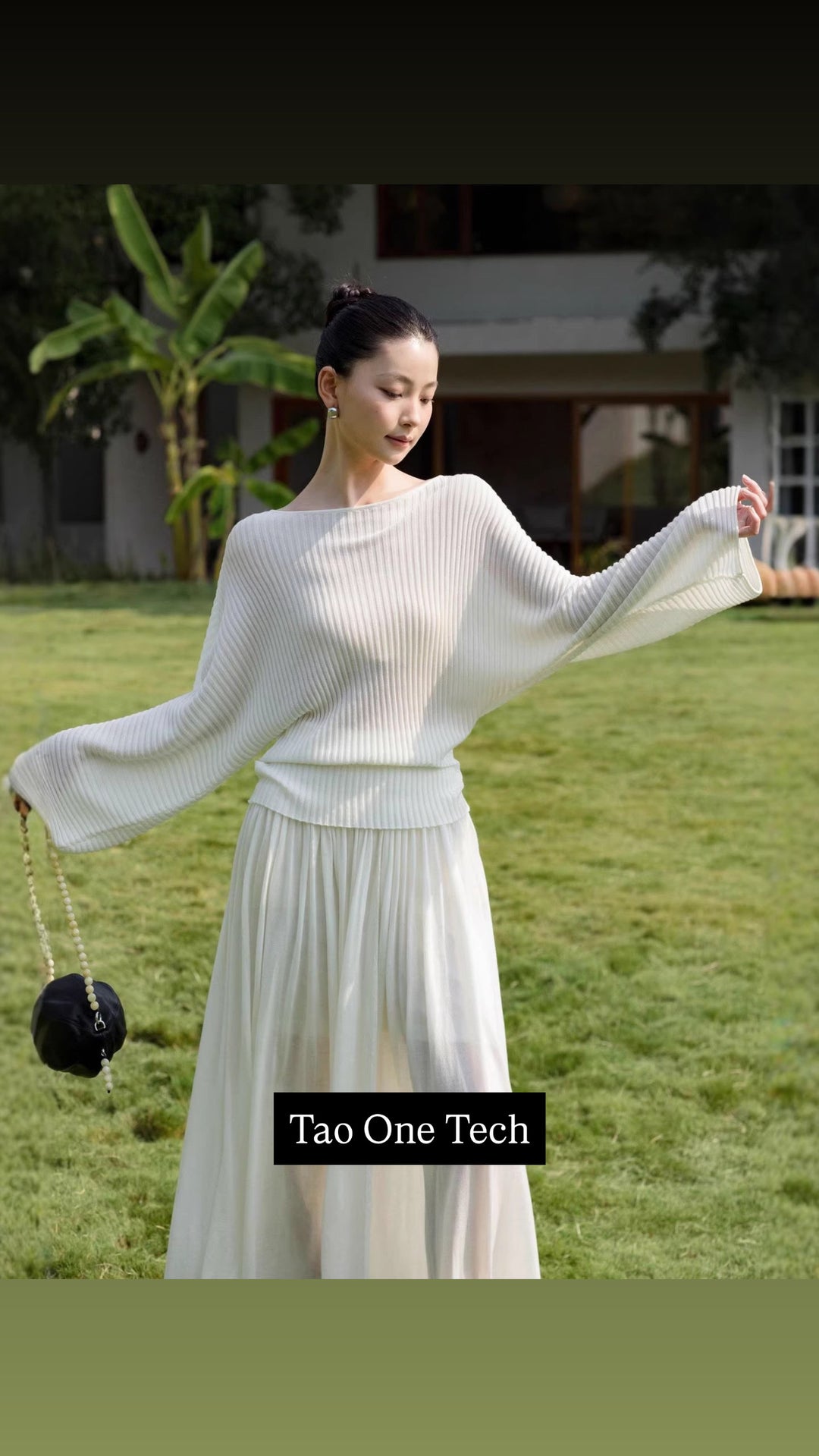 Tao One Tech™ • Silky Breeze Knit Cover Top • Tencel Lyocell