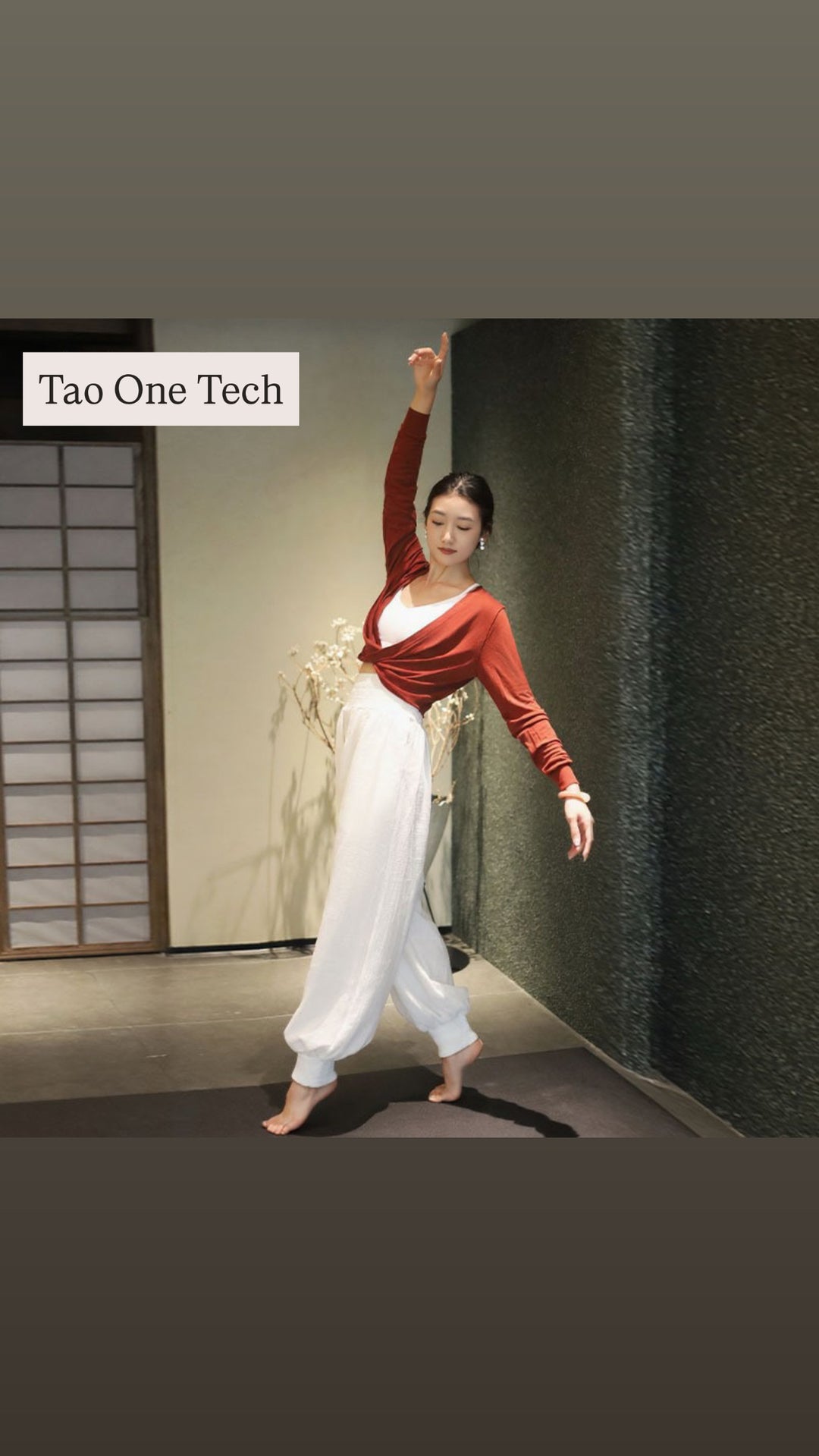 Tao One Tech™ • Cloud Ease Bamboo Lantern Yoga Pants • Tech Pockets • Double-Layer Pure Cotton • Sizes S-XL