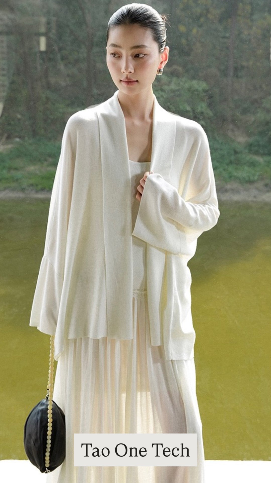 Tao One Tech™ • Silky Breeze Cardigan Kimono • Tencel Lyocell