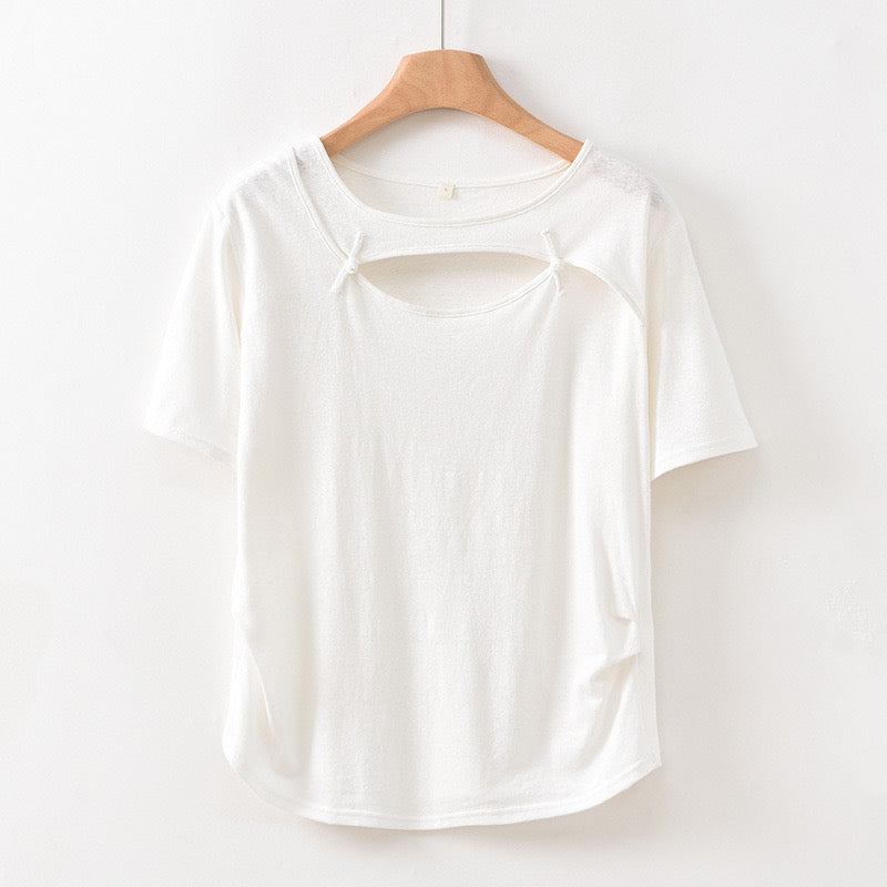 Tao One Tech™ • Jade Moon Tea Shirt • Hemp Cotton