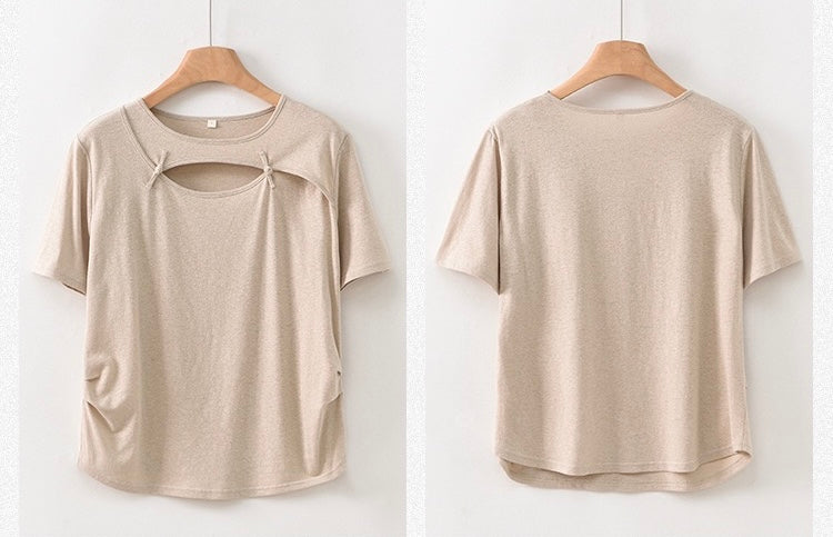 Tao One Tech™ • Jade Moon Tea Shirt • Hemp Cotton