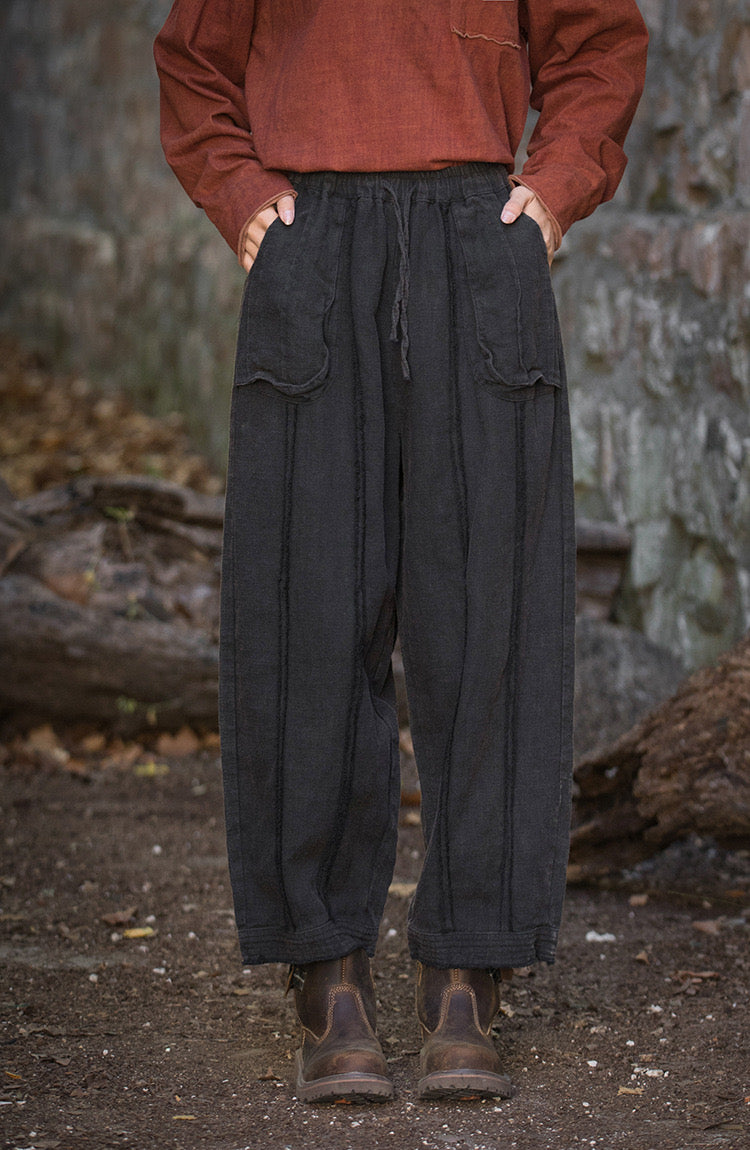 Tao One Tech™ • Web3 Calligraphy Pants • High Vibrational Frequency