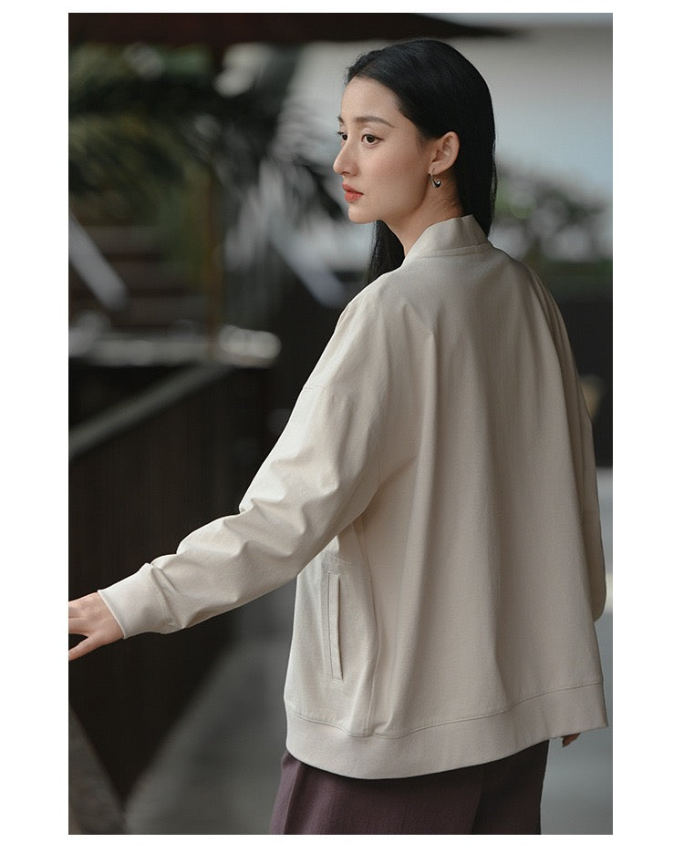 Tao One Tech™ • Way of Water Cardigan Kimono Jacket • Tech Pockets • Cotton • Sorona Corn Fibre