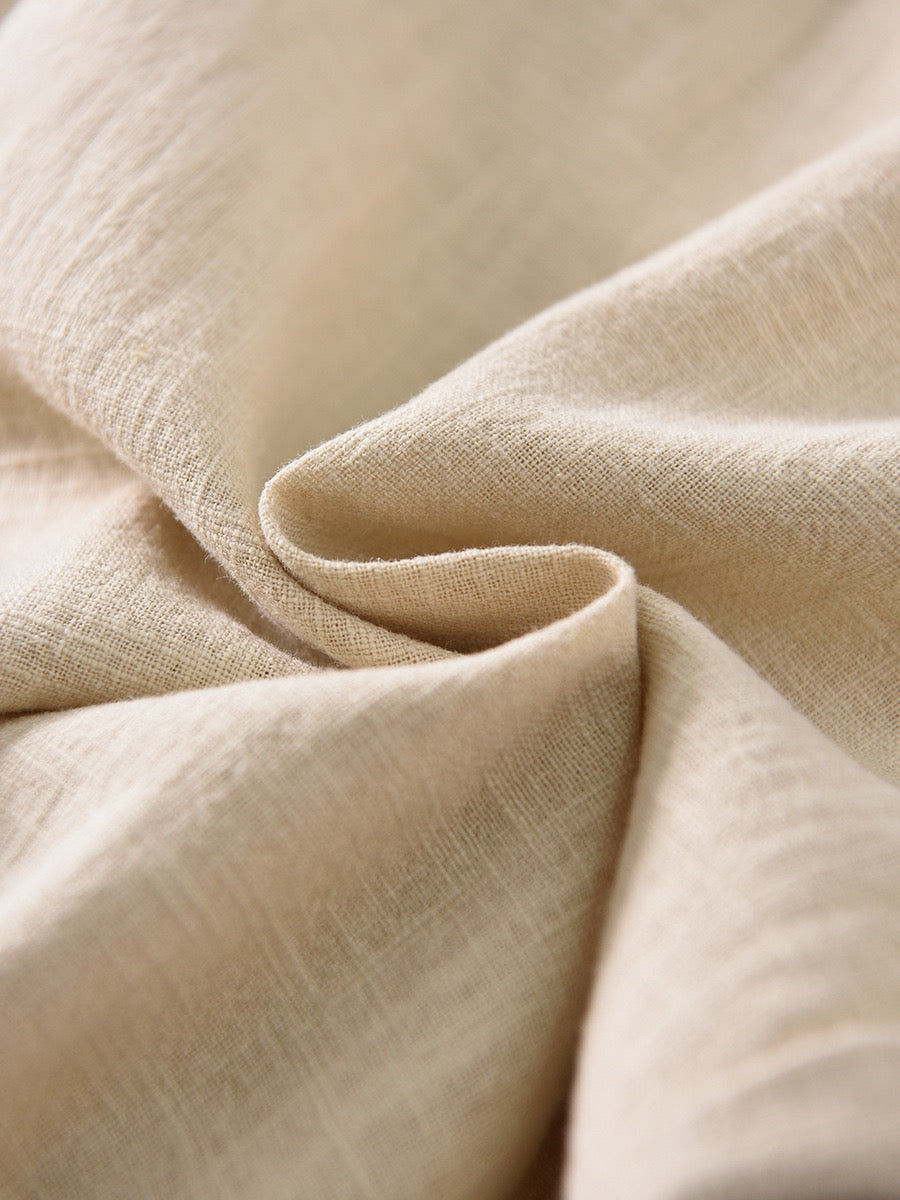 Tao One Tech™ • Earth & Sail Curved Lantern Pants • Tech Pockets • Ramie Cotton