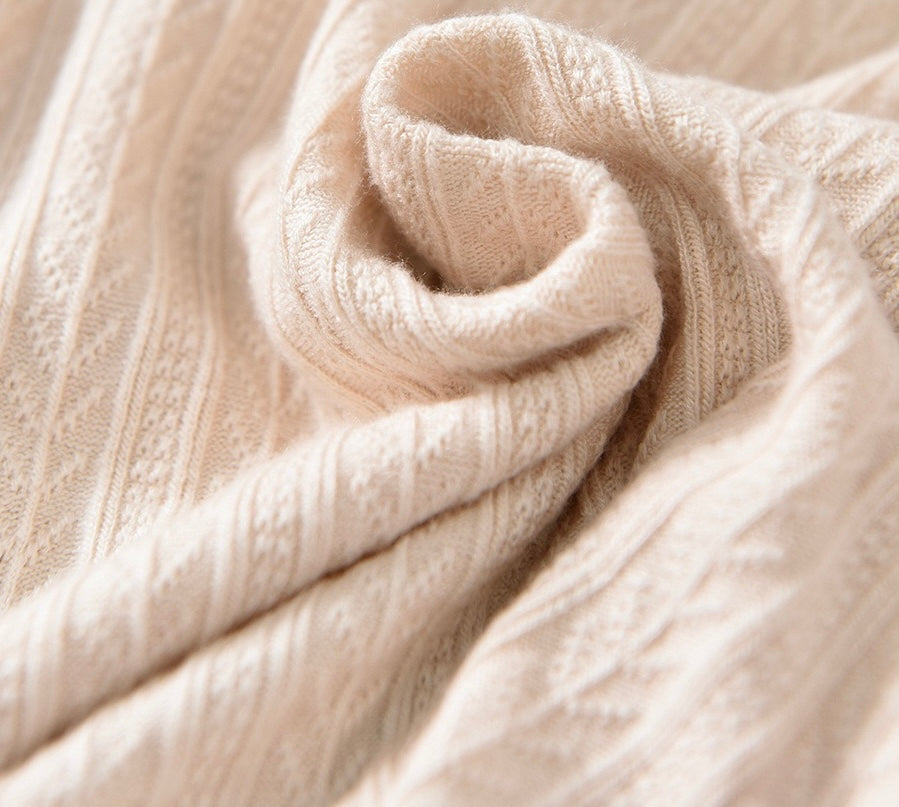 Tao One Tech™ • Light Kimono Knit Jacquard Sweater • Regenerated Cellulose Blend