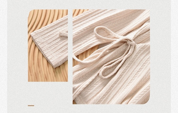 Tao One Tech™ • Light Kimono Knit Jacquard Sweater • Regenerated Cellulose Blend