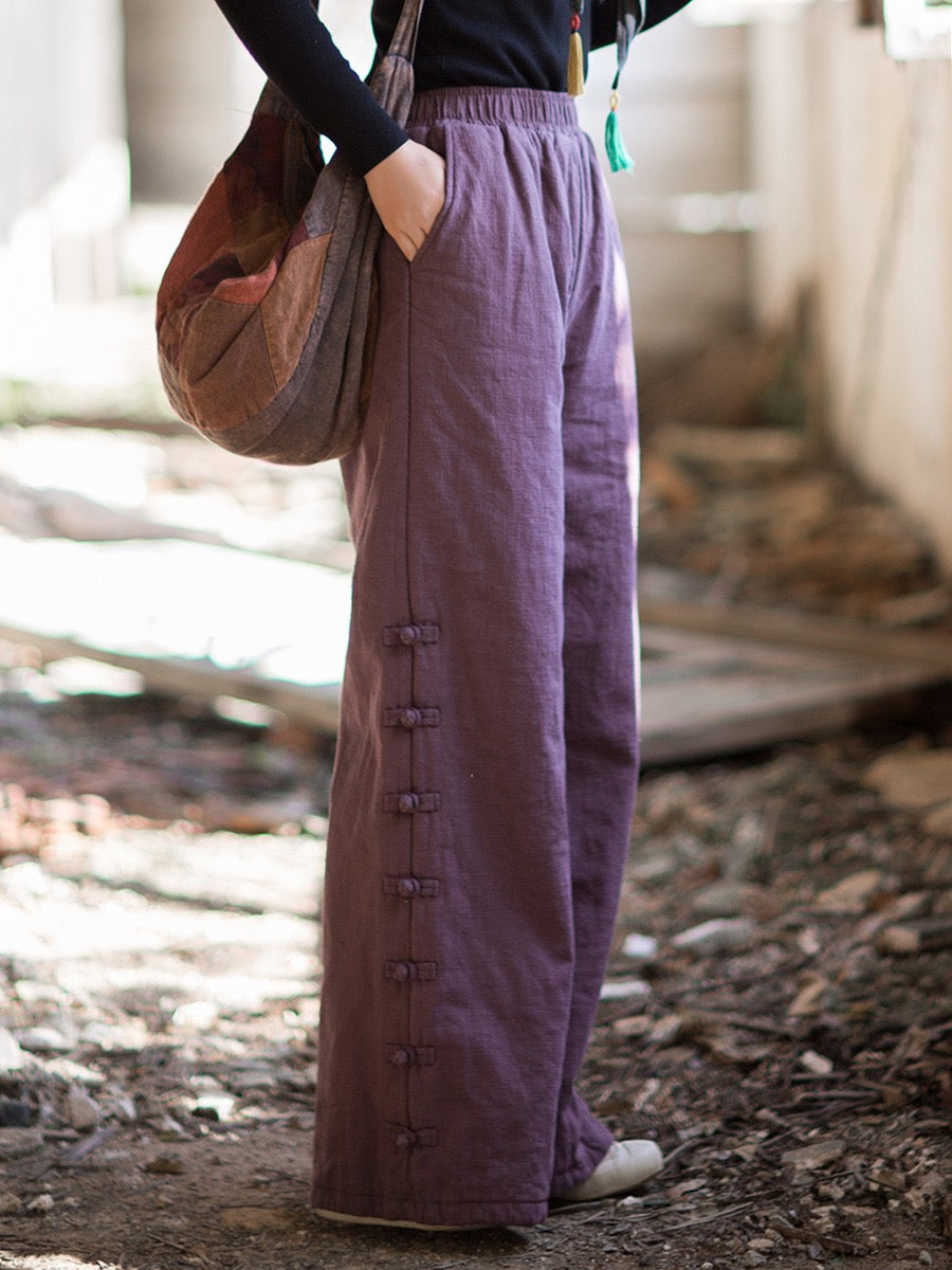 Tao Triple Tech™ • Beautification Triple Quilt Pants • Straight-Leg • Tech Pockets • Plant-Based • Ramie Cotton