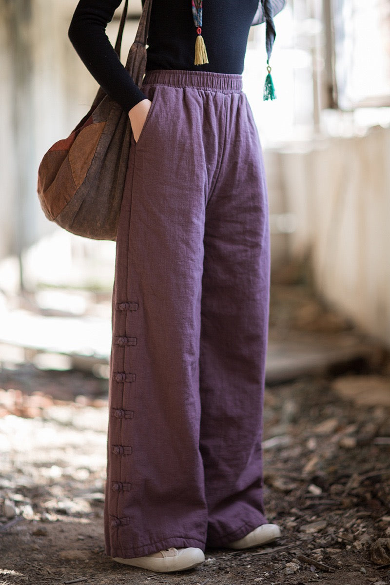 Tao Triple Tech™ • Beautification Triple Quilt Pants • Straight-Leg • Tech Pockets • Plant-Based • Ramie Cotton