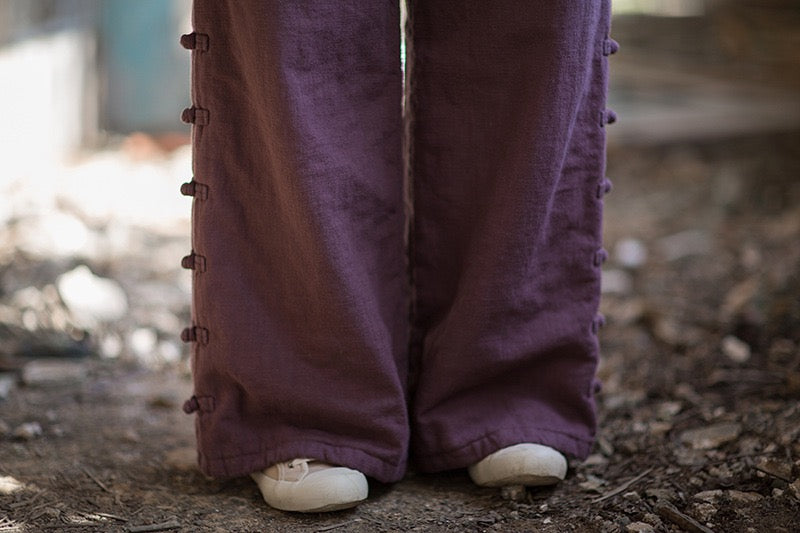 Tao Triple Tech™ • Beautification Triple Quilt Pants • Straight-Leg • Tech Pockets • Plant-Based • Ramie Cotton