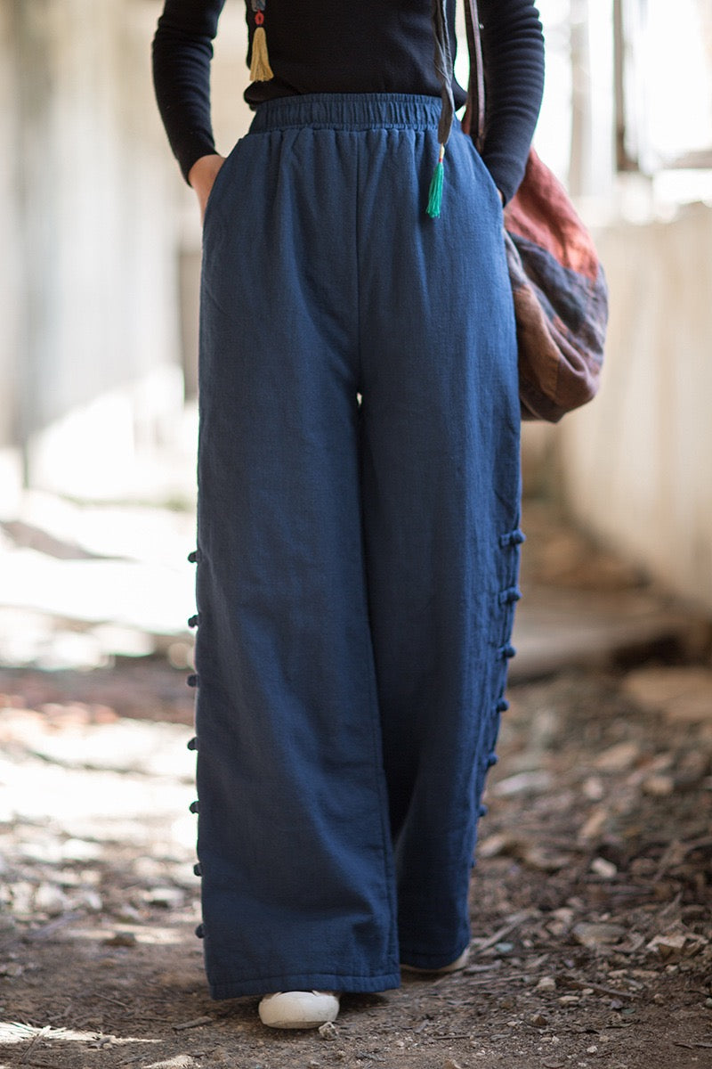 Tao Triple Tech™ • Beautification Triple Quilt Pants • Straight-Leg • Tech Pockets • Plant-Based • Ramie Cotton