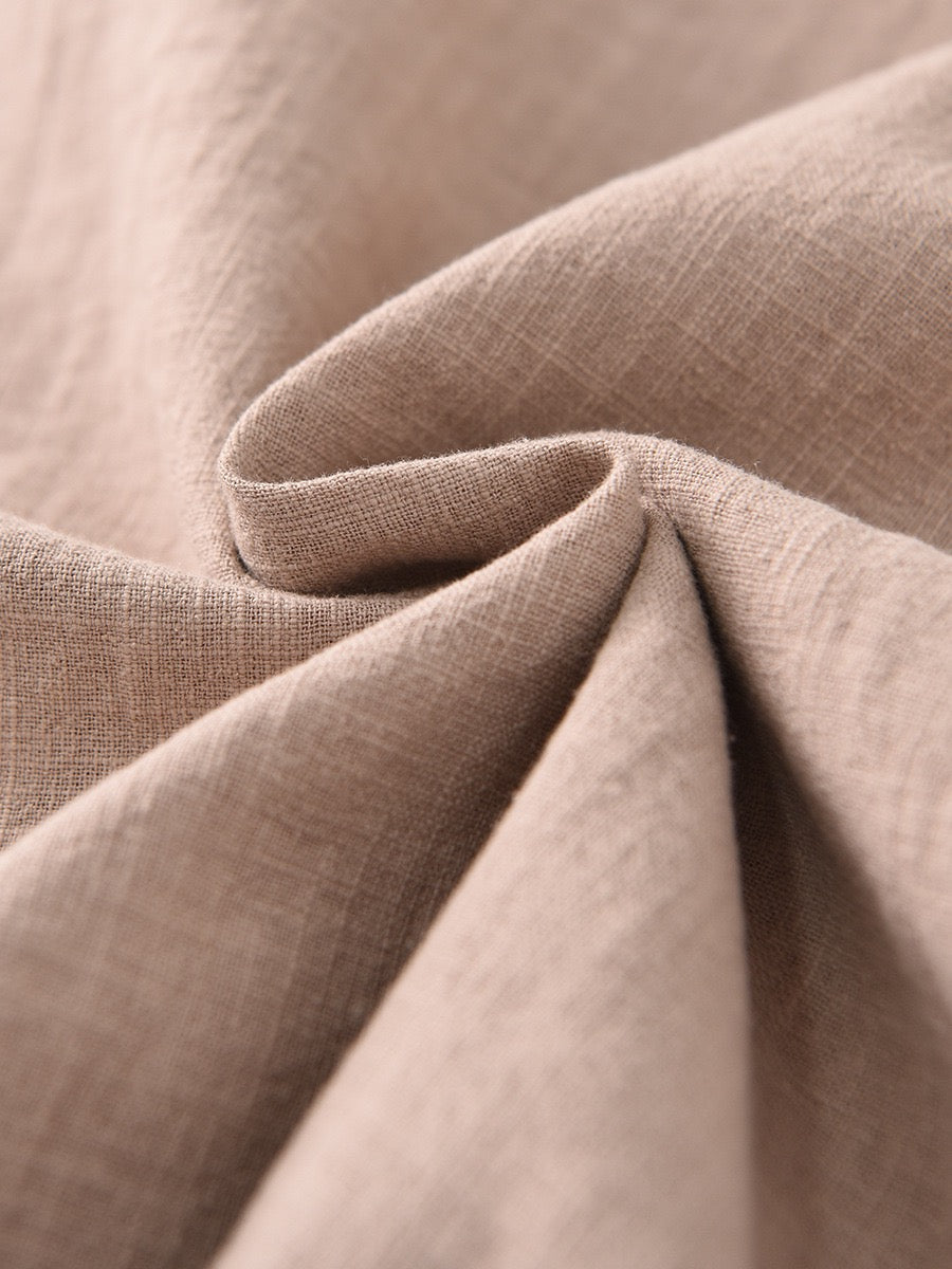 Tao One Tech™ • Zen Elegance Kimono Hanfu Jacket • Cardigan • Tech Pockets • Ramie Cotton • Cotton Lining