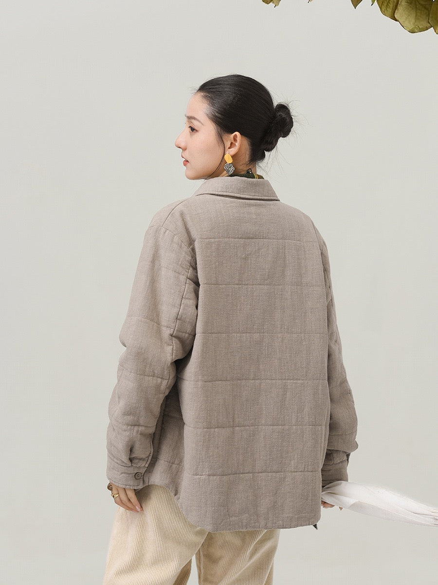 Tao Triple Tech™ • New Earth Triple Quilt Jacket • Ramie Cotton