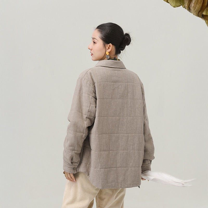 Tao Triple Tech™ • New Earth Triple Quilt Jacket • Ramie Cotton