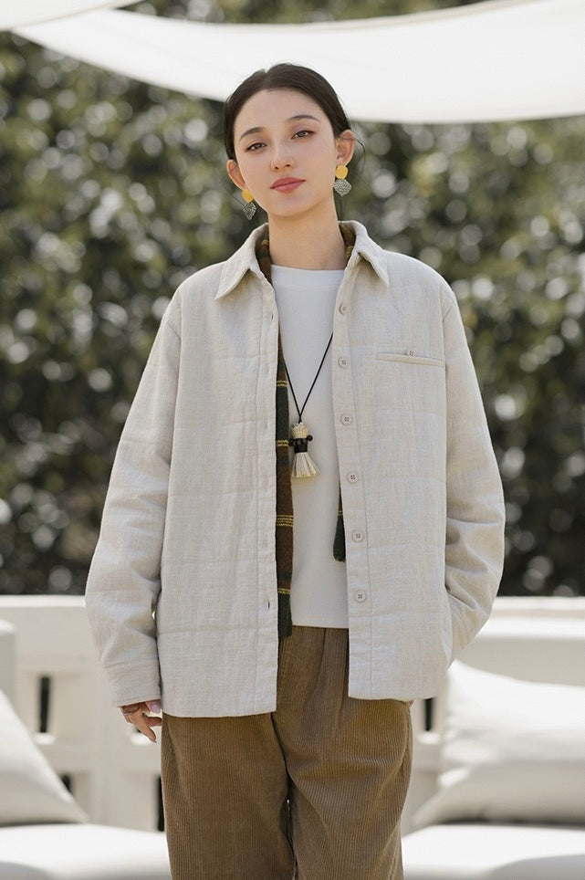 Tao Triple Tech™ • New Earth Triple Quilt Jacket • Ramie Cotton