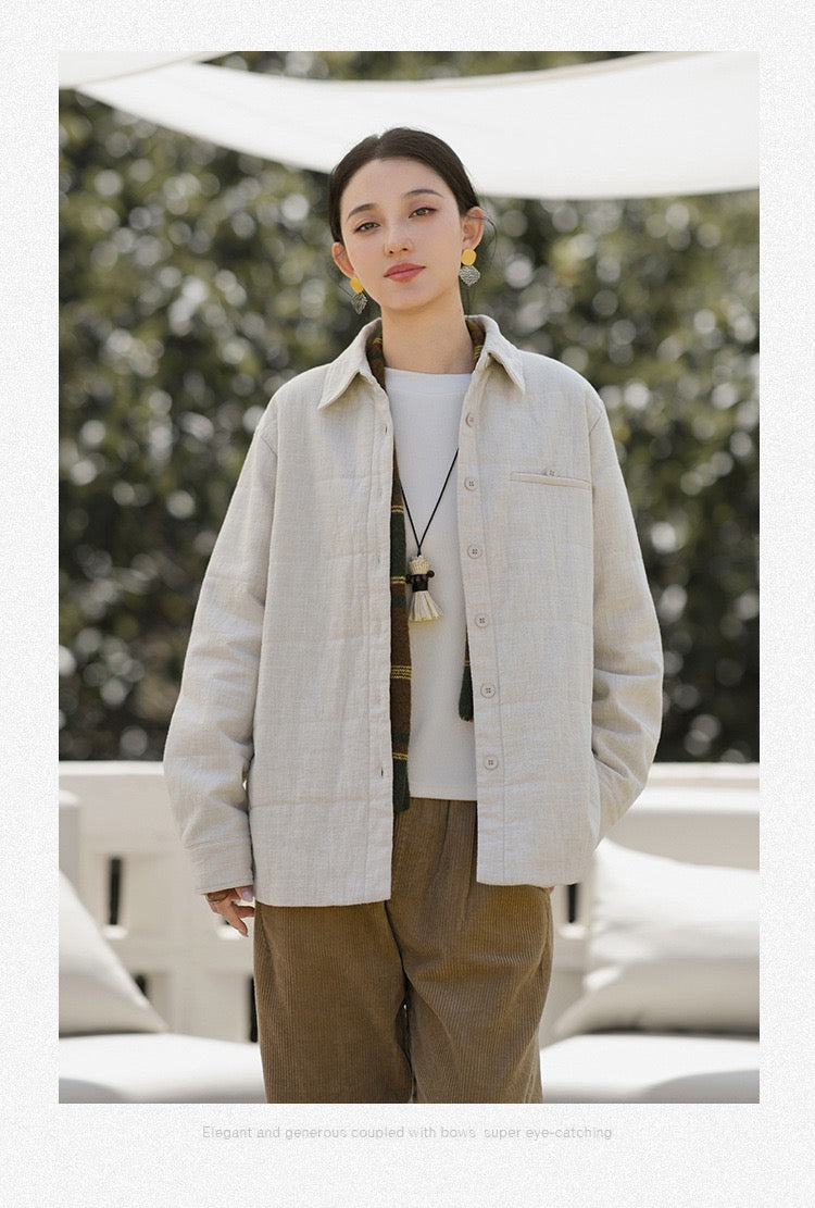 Tao Triple Tech™ • New Earth Triple Quilt Jacket • Ramie Cotton