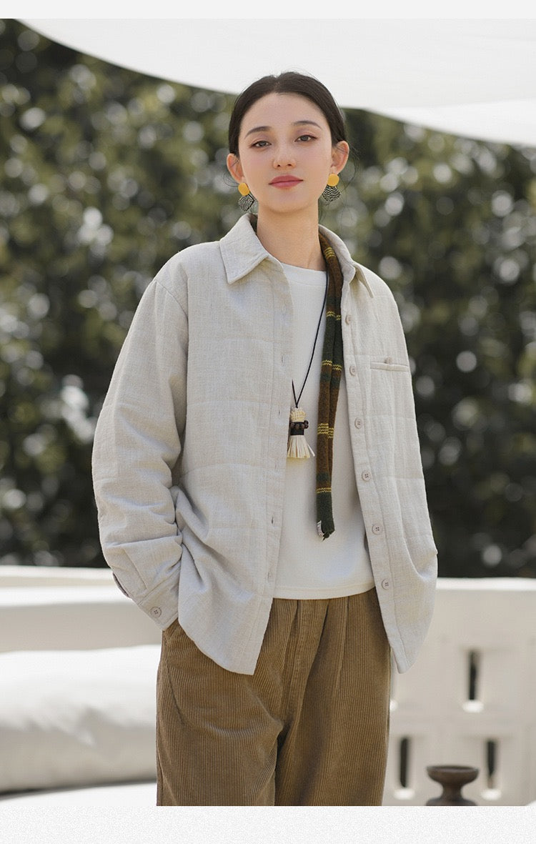 Tao Triple Tech™ • New Earth Triple Quilt Jacket • Ramie Cotton