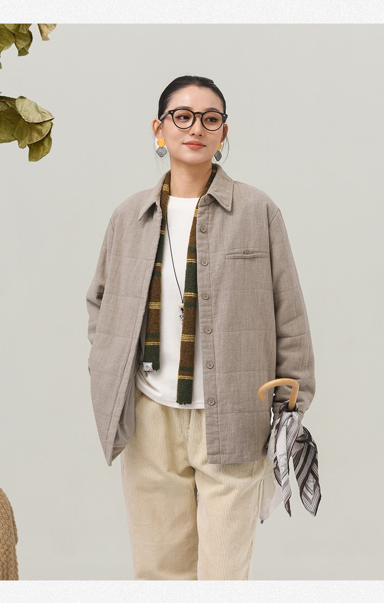 Tao Triple Tech™ • New Earth Triple Quilt Jacket • Ramie Cotton