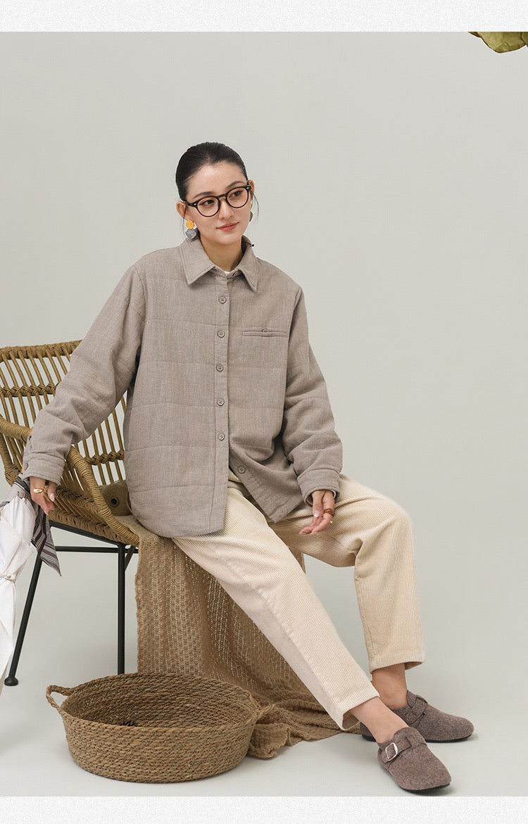 Tao Triple Tech™ • New Earth Triple Quilt Jacket • Ramie Cotton