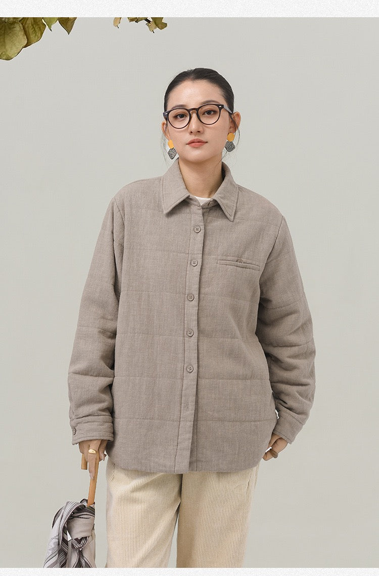 Tao Triple Tech™ • New Earth Triple Quilt Jacket • Ramie Cotton