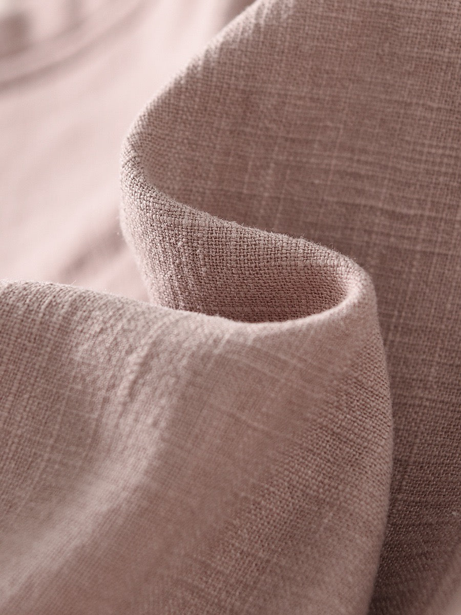 Tao Double Tech™ • New Earth Thermal Jacket • Fleece-Lined • Tech Pockets • Ramie Cotton
