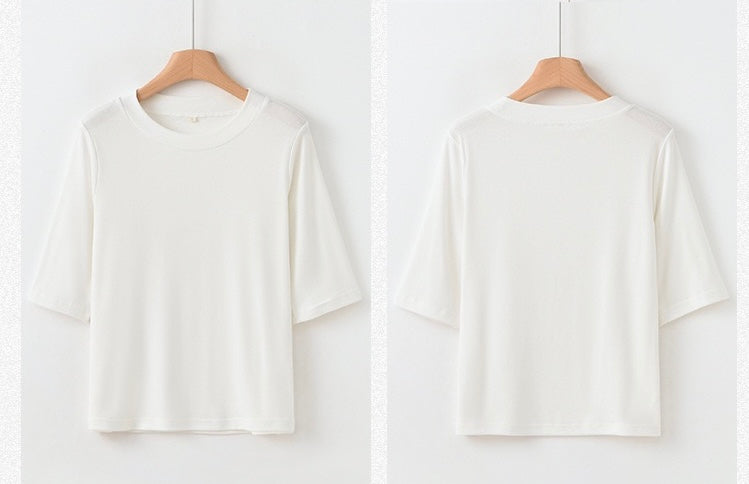 Tao One Tech™ • Summer Breeze Flow Tee • Tencel Cotton Linen T-Shirt