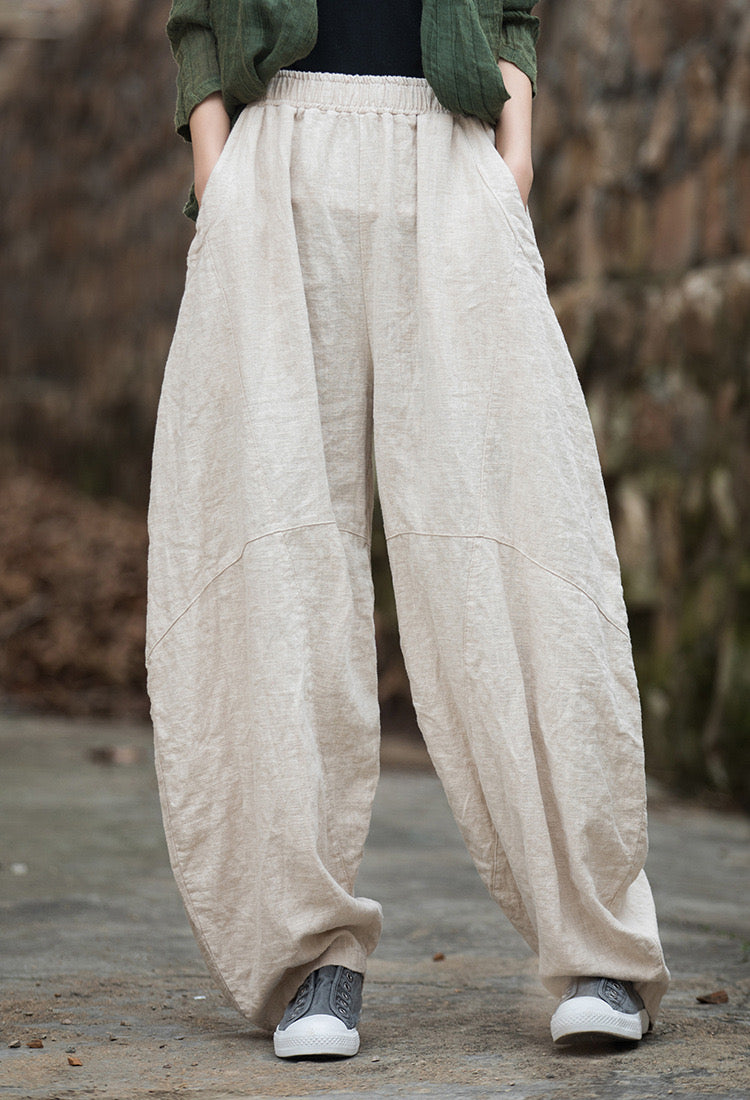 The Dao 道 of Zen Tai Chi Repair Pants • Sizes S-L • Bronze Finish • Thick, Breathable • Qi Flow • Gender Neutral