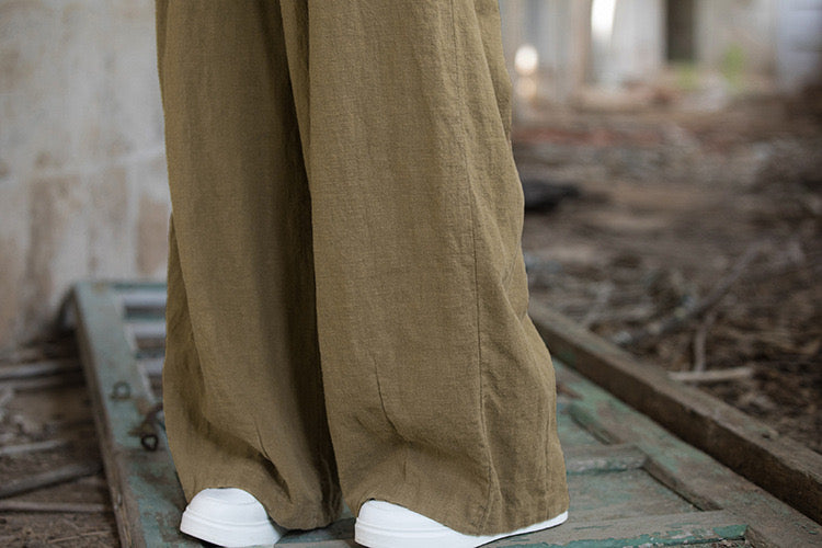 The Dao 道 of Zen Jade Flow Pants • Sizes S-L • Thick, Cooling & Breathable • Gender Neutral