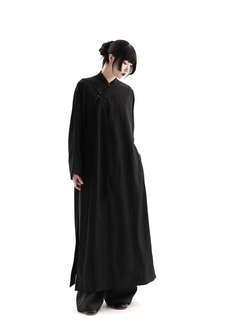 Tao One Tech™ • Shepherd Mountain & Sea Cheongsam Dress