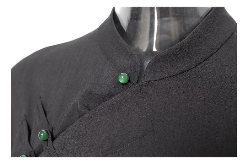 Tao One Tech™ • Shepherd Mountain & Sea Cheongsam Dress