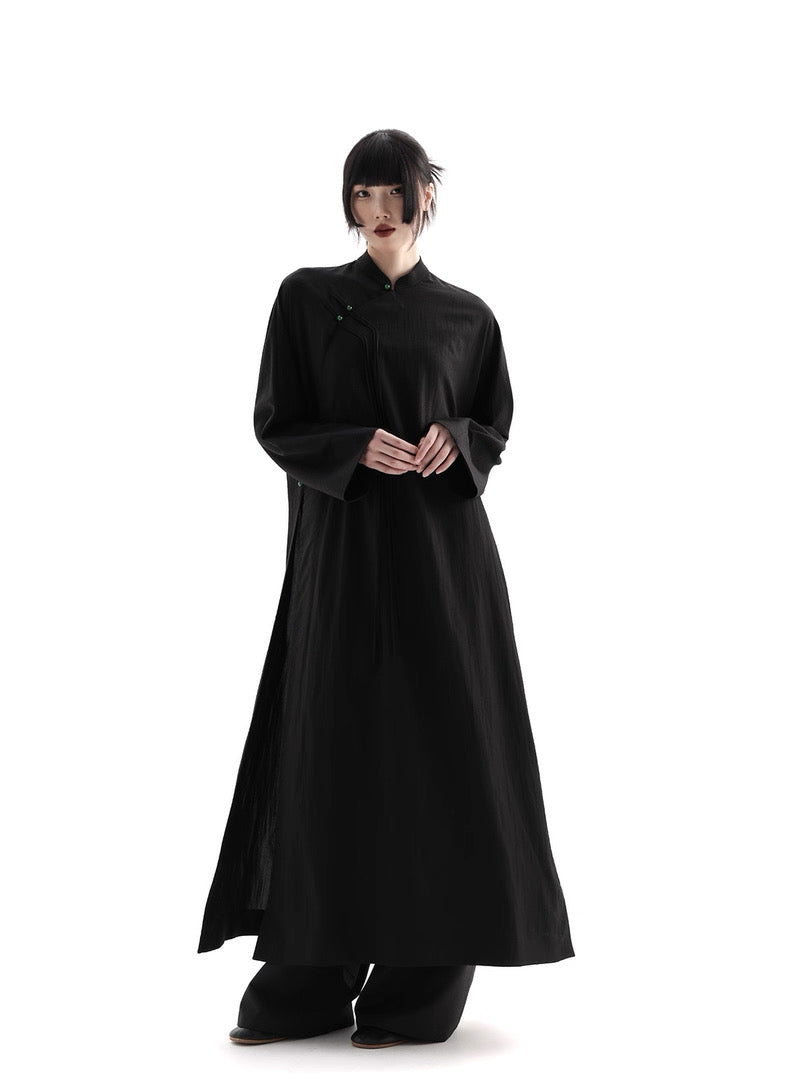 Tao One Tech™ • Shepherd Mountain & Sea Cheongsam Dress