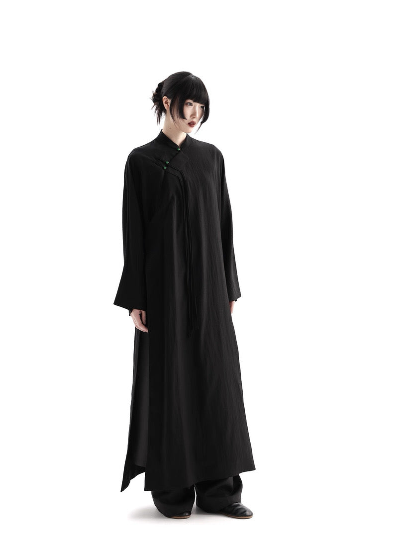 Tao One Tech™ • Shepherd Mountain & Sea Cheongsam Dress