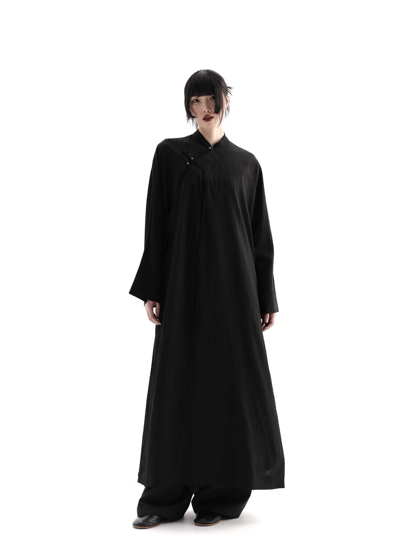 Tao One Tech™ • Shepherd Mountain & Sea Cheongsam Dress