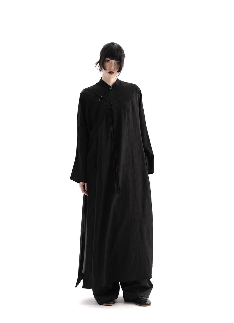 Tao One Tech™ • Shepherd Mountain & Sea Cheongsam Dress