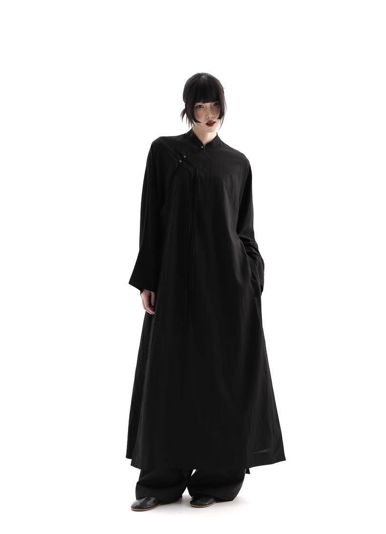 Tao One Tech™ • Shepherd Mountain & Sea Cheongsam Dress