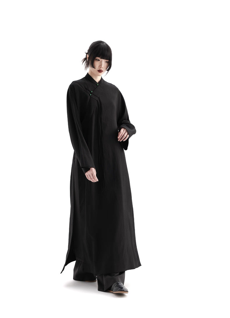 Tao One Tech™ • Shepherd Mountain & Sea Cheongsam Dress