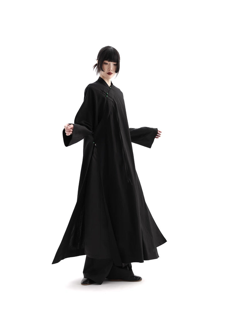 Tao One Tech™ • Shepherd Mountain & Sea Cheongsam Dress