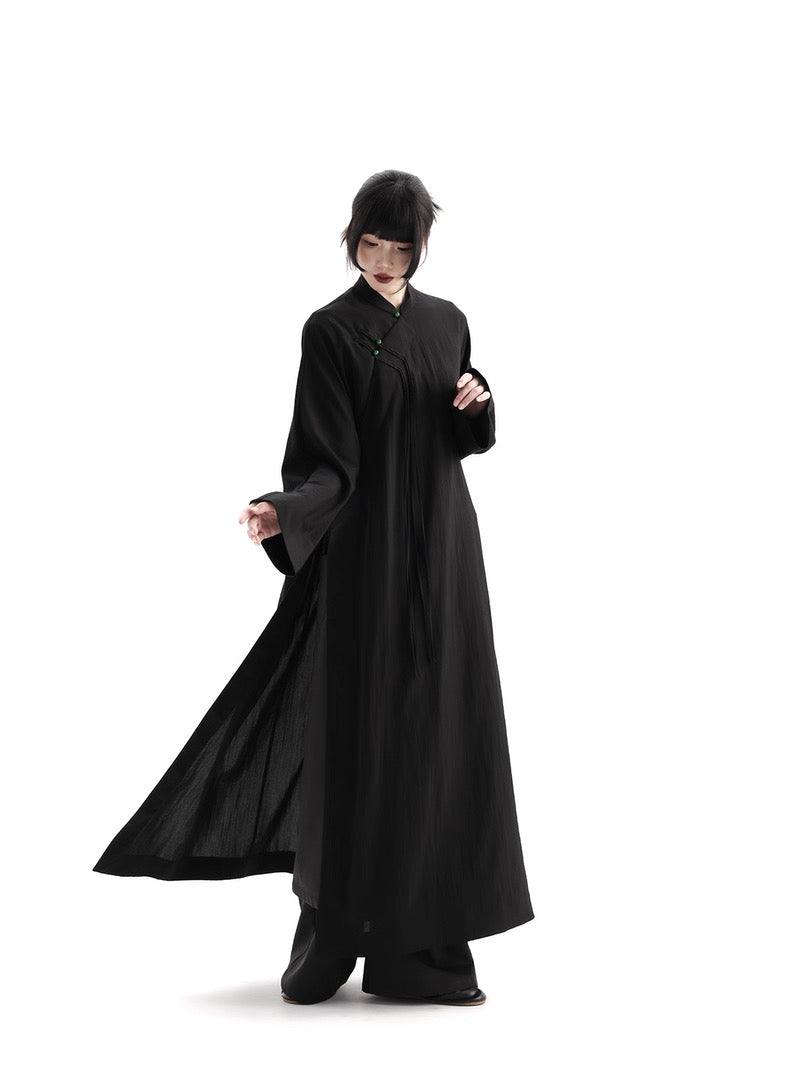 Tao One Tech™ • Shepherd Mountain & Sea Cheongsam Dress