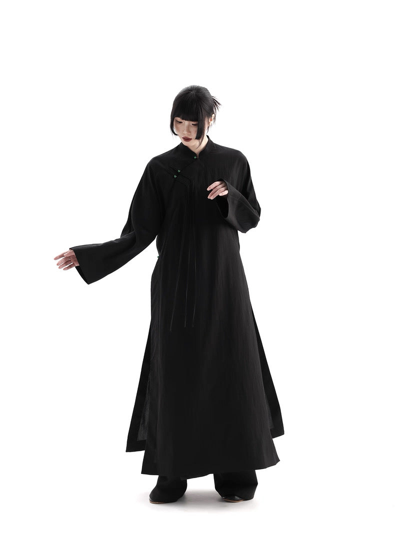 Tao One Tech™ • Shepherd Mountain & Sea Cheongsam Dress