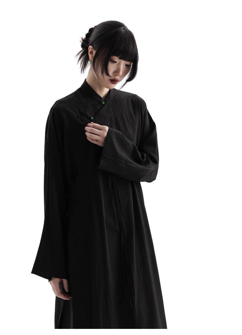 Tao One Tech™ • Shepherd Mountain & Sea Cheongsam Dress