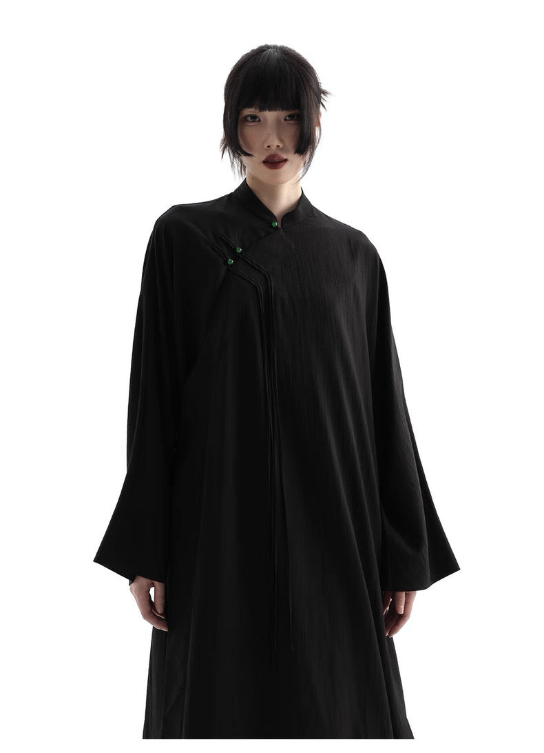 Tao One Tech™ • Shepherd Mountain & Sea Cheongsam Dress