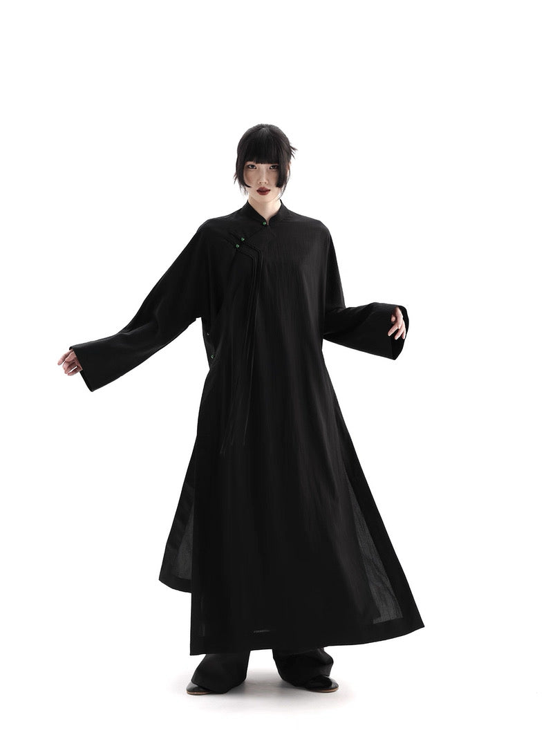 Tao One Tech™ • Shepherd Mountain & Sea Cheongsam Dress