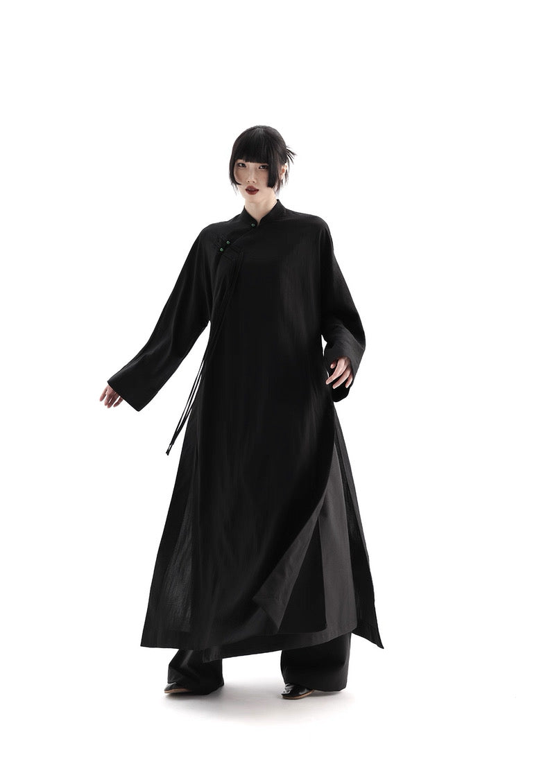 Tao One Tech™ • Shepherd Mountain & Sea Cheongsam Dress